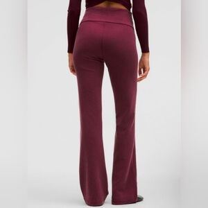 Lululemon Athletica Maroon Boot Cut Pants